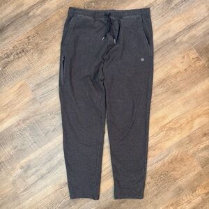 Mack Weldon Men’s XL Dark Gray Sweatpants Drawstring Soft Cozy Lounge Activewear